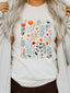 Bright Spring Flower Field Graphic Tee