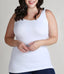 Curvy Short Basic Tank Top