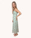 Floral Spaghetti Strap Midi Dress
