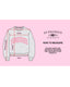 Quilted Pastel Mockneck Sweatshirt