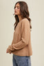 Brushed Cardigan - Toast