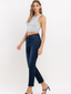 Emma High Rise Ankle Slim Straight Jeans