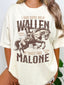 Wallen & Malone Cowboy Country Graphic Tee - Ivory