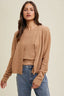 Brushed Cardigan - Toast
