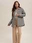 Quilted Motif Jacket - Winter Spruce