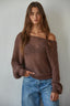 Laurel Canyon Pullover: Chocolate