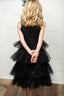 Black Tiered Dress