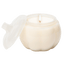 Warm and Cozy Soy Candle - White Translucent Glass Pumpkin Jar - 20 oz
