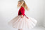 Red Velvet Tulle Dress