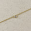 18k Gold Filled Dainty Bezel CZ Birthstone Bracelet