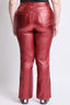 Women's Plus Hyperstretch Straight Leg Metallic Pant