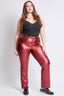 Women's Plus Hyperstretch Straight Leg Metallic Pant