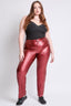 Women's Plus Hyperstretch Straight Leg Metallic Pant