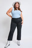Women's Plus Hyperstretch Cropped Wide Leg Pants