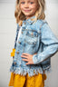 Faded Fringe Jacket