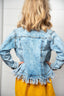 Faded Fringe Jacket