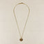 18k Gold Filled Radial Angel Wing Necklace