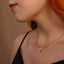 18k Gold Filled Beaded Saint Benedict Necklace
