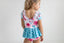 Rose Teal Skirted Leotard