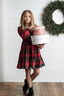 Red Green Plaid Dress