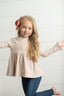 Beige Ribbed Shirt