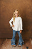 Ribbed White Shirt