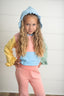 Color Block Hooded Set
