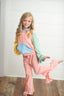 Color Block Hooded Set