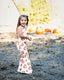Andi Pleated Bell Bottom Jumpsuit - Pumpkin Patch