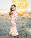 Andi Pleated Bell Bottom Jumpsuit - Pumpkin Patch