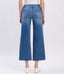 Estella High Rise Crop Slim Wide Jeans