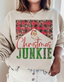 Christmas Junkie Graphic Crew - Sand