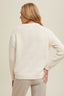 Sequin Detail Sweater - Off White
