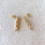 18k Gold Filled Faux Chain Drop Earrings