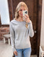 Viscose Round Neck Basic Sweater - H. Grey