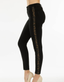 High Rise Leopard Striped Jean