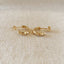 18k Gold Filled 13mm Spiked C-Hoop