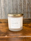 Chai Latte Frosted Candle