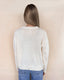 Sequin Detail Sweater - Off White