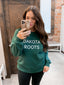 Dakota Roots Crew - Forest Green
