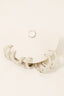 Metallic Rounded Hinge Hoop Earrings Set