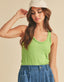Leena Tank - Green Apple