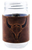 Bison Mason Jar