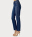 Mandie Curvy Mid Rise Ankle Straight Slim Jeans