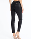 Mid Rise Coated Denim Super Skinny