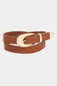 Sleek Faux Leather Belt
