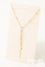 Sterling Silver Y Necklace