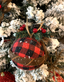 Plaid and Berries Ornament
