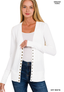 Snap Cardigan Full Sleeve - Off White