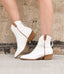 Victoria Bootie - White